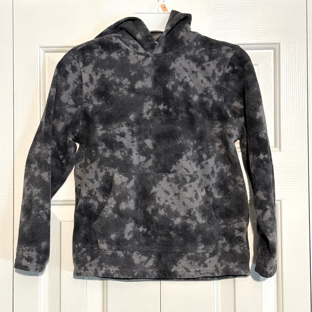 Fleece Hooded Sweatshirt - soft- durable material- fall/winter top